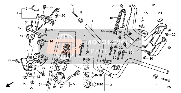 957011003508, Bolt, Flange, 10X35, Honda, 1